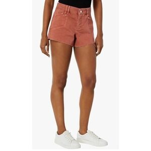 Paige Mayslie Utility Cut Off Shorts In Vintage Muted Clay New Women’s Size 33